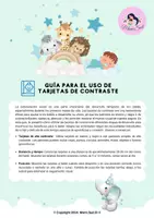 Vista previa - Tarjetas / Manipulativos - Estimulación Visual - Tarjetas de contraste de 0 - 3 meses - página 1