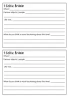 Vorschau - Arbeitsblätter - British History / Celtic Britain / Norman Britain /Tudor Period / Booklet Klasse 7,8,9 - Seite 3