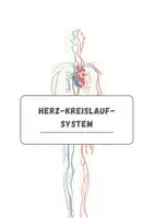 Vorschau - Arbeitsblätter - Herz-Kreislauf-System: Organe benennen, Puls Herz-Kreislauf-Erkrankungen - Deckblatt