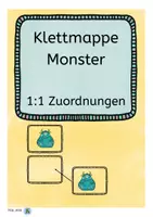 Vorschau - Bildkarten - Klettmappen Monster Pränumerik und erstes Zählen - Seite 2