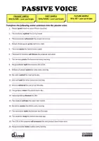 Vorschau - Arbeitsblätter - PASSIVE VOICE: PRESENT, PAST & FUTURE (Rephrasing) - Seite 2