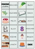 Vorschau - Stationenlernen - Dominos mit pf-, ng- und ch- Wörtern - Seite 2