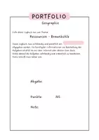 Vorschau - Arbeitsblätter - Logbuch Thema Braunkohle - Deckblatt