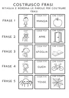 anteprima - Esercizi - costruisco frasi_che cosa? - Pagina 1