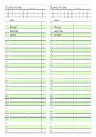 Vorschau - Lehrpläne/Lehrermaterial - Schülerliste, Klassenliste (am Computer ausfüllbar) - Seite 3