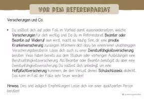Vorschau - Anderer Materialtyp - Der Start ins Referendariat - was tun vor dem Ref-Beginn? - Seite 3