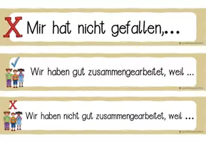Vorschau - Bildkarten - Reflexionskarten mit Satzanfängen - Seite 3