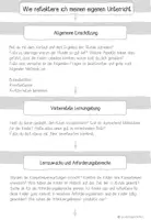 Vorschau - Anderer Materialtyp - Den eigenen Unterricht reflektieren - Seite 1