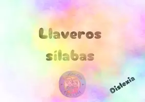 Vista previa - Juegos / Gamificación - Llaveros sílabas. Dislexia. - Portada
