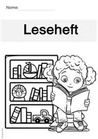 Vorschau - Arbeitsblätter - Leseheft Anfangsunterricht | Lesen Klasse 1 | Deutsch Grundschule - Seite 1