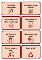 Vorschau - Fördermaterial/Inklusion - Konversationskarten- Zum Kennenlernen oder zur Förderung der Sprach- und Gesprächskompetenz - Seite 3