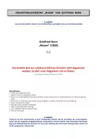 Vorschau - Unterrichtsreihen - Gottfried Benn "Reisen" - Erwartungshorizont zur Analyse - Seite 3