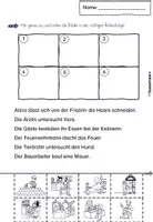 Vorschau - Arbeitsblätter - Arbeitsblätter Berufe 1.+2. Klasse DaZ - Seite 1