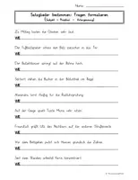Vorschau - Arbeitsblätter - AB_Satzglieder bestimmen_S_P_AE (Fragen formulieren) - Seite 1