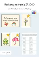 Vorschau - Arbeitsblätter - Materialpaket : Rechenspaziergänge (ZR 1000 - schriftliches Rechnen) - Seite 1