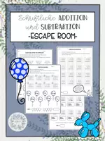Vorschau - Arbeitsblätter - Materialpaket zur schriftlichen Addition und Subtraktion - Seite 1