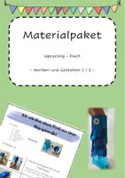 Vorschau - Mal- und Bastelvorlagen - Fisch - Werken und Gestalten - Deckblatt