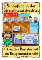 Vorschau - Stundenentwürfe - Schöpfung in der Streichholzschachtel Religionsunterricht - Deckblatt