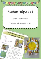Vorschau - Arbeitsblätter - Knoten binden - Werken und Gestalten - Deckblatt