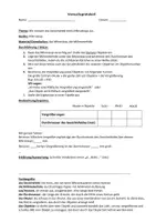 Vorschau - Arbeitsblätter - Einfaches Experiment mit dem Mikroskop, protokollieren - Seite 1