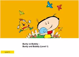 Vorschau - Stationenlernen - Bunty ve Bubbly/Kamishibai Türkisch/Wortschatz/Lesetraining - Deckblatt
