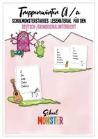 Vorschau - Spiele - Schulmonsterstarke Treppenwörter: Wörter mit A/a - Deckblatt