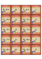 Vorschau - Unterrichtsreihen - Mathematik - Memory- Zahlenraum 30 - Subtraktionen und Additionen - mit Überschreitung und Unterschreitung - Seite 2