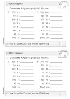 Vorschau - Arbeitsblätter - Mathe Escape Room großes 1x1 Klasse 3/4 - Seite 3