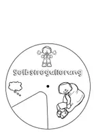 Vorschau - Arbeitsblätter - Selbstregulierung Strategien Rad - calm down - Seite 3
