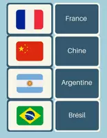Aperçu - Préparation de séance / Séance complète - Pays Jeu de mémoire Cartes +4 fiches d'activités - Page 3