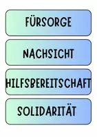 Vorschau - Poster - Tafelkarten mit Begriffen - Jesus und Liebe / Nächstenliebe für Diskussion o.ä - Seite 3