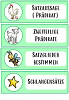 Vorschau - Unterrichtsreihen - Einführung der Satzglieder - Subjekt und Prädikat - Seite 3