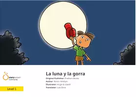 Vorschau - Stationenlernen - La luna y la gorra /Spanisch/Kamishibai/Lesetraining/DaF - Deckblatt
