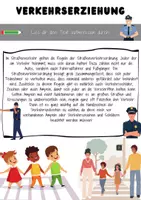 Vorschau - Arbeitsblätter - Polizei: Verkehrserziehung - Seite 1
