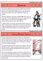 Vorschau - Stationenlernen - Knowledge card index - Japan (English) - Seite 3