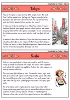 Vorschau - Stationenlernen - Knowledge card index - Japan (English) - Seite 2