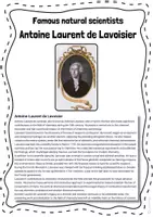 Vorschau - Stundenentwürfe - Englisch: Antoine de Lavoisier | Wissenschaftler | PDF H5P - Seite 1