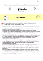 Vorschau - Arbeitsblätter - Entdecke die Welt der Kochkunst - Deckblatt