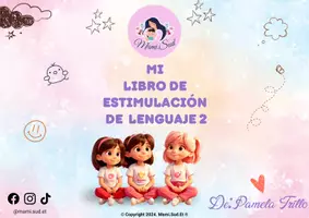 Vista previa - Tarjetas / Manipulativos - ESTIMULACION DE LENGUAJE 2- VERSION NIÑA - Portada