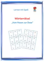 Vorschau - Spiele - Wortschatz: Wörterrätsel - Deckblatt