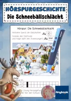 Vorschau - Arbeitsblätter - AnybookPro Material für DaZ: "Schneeballschlacht" - Deckblatt