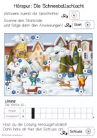 Vorschau - Arbeitsblätter - AnybookPro Material für DaZ: "Schneeballschlacht" - Seite 3
