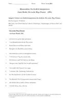Vorschau - Klassenarbeiten - Klassenarbeit: Gedichtinterpretation von Franz Werfels "Der rechte Weg" + Bewertungsbogen & Lösung - Seite 1