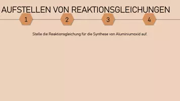 Vorschau - Präsentationen/Tafelbilder - Aufstellen von Reaktionsgleichungen - Aluminiumoxid - Seite 3