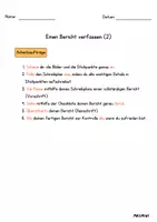 Vorschau - Unterrichtsreihen - Berichte verfassen - Seite 2