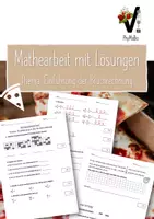 Vorschau - Test - Materialpaket Klassenarbeiten Mathematik - Seite 1