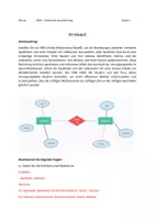 Vorschau - Arbeitsblätter - IT SQL DB Datenbank ERM Arbeitsblatt inkl. Lösung - Seite 1