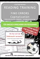 Vorschau - Fördermaterial/Inklusion - DaF / DaZ Englisch Fehlerteufel Fußball WM Spezial Lesekarten Großschreibung - Deckblatt