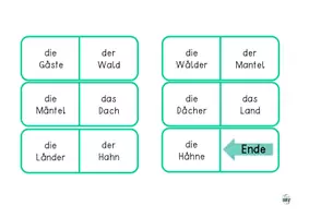 Vorschau - Spiele - Domino Wörter mit a/ä - Seite 3
