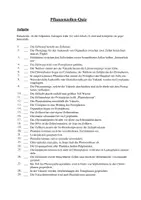 Vorschau - Arbeitsblätter - Quiz zur Pflanzenzelle für die Oberstufe - Deckblatt